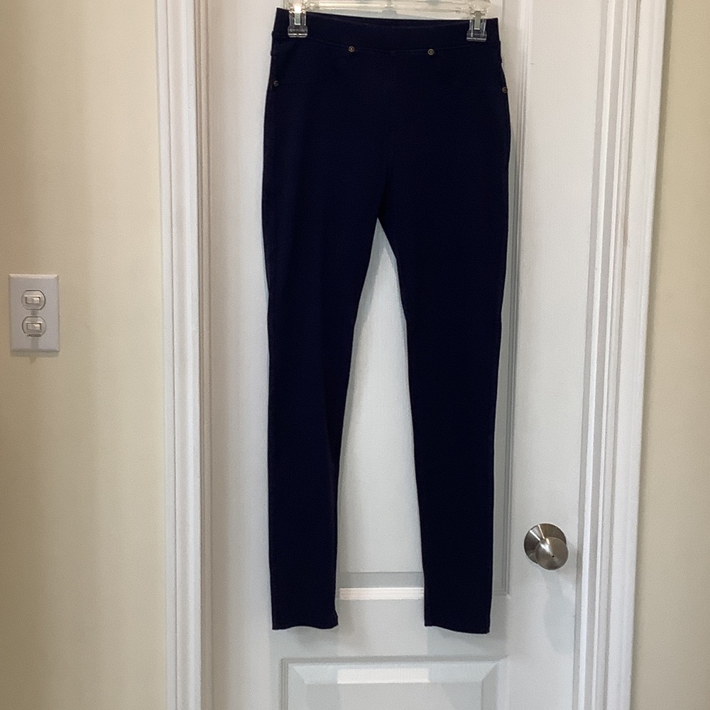 Women's Slim Ponte Pants in Navy
